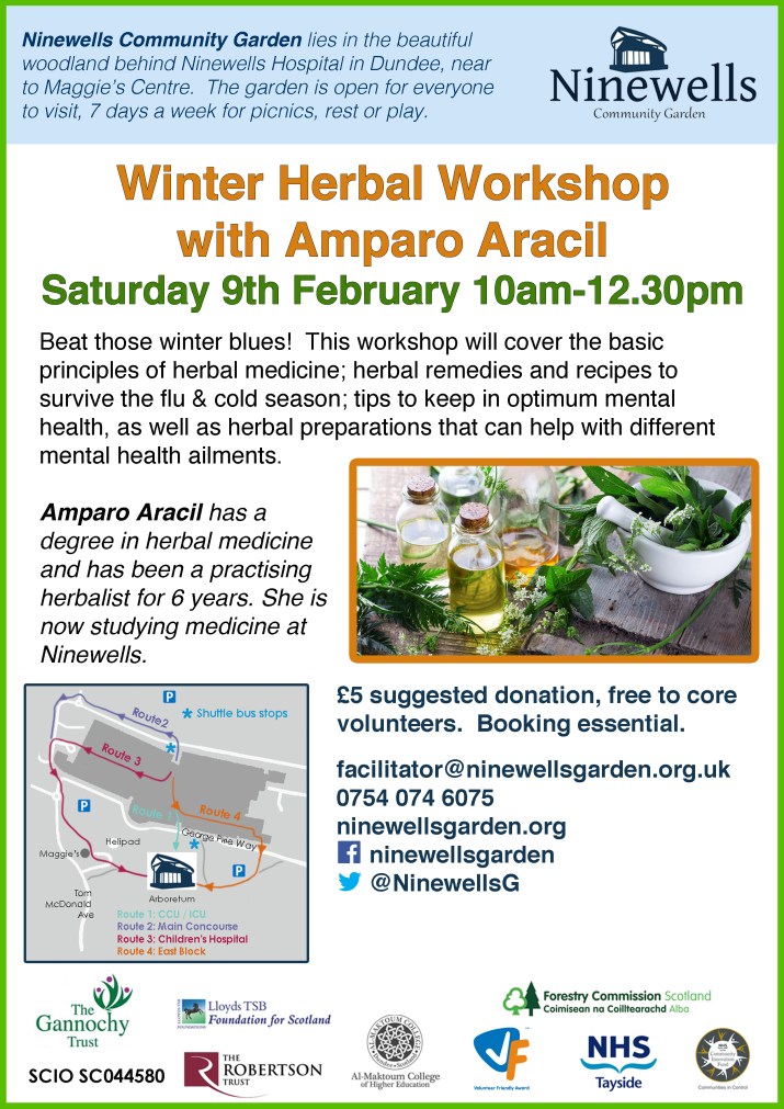 winter herb workshop
